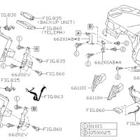 Арматурно табло Subaru Outback BT (2019-2023г.) 66040AN00A / десен airbag, снимка 12 - Части - 42432119