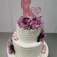 Сватбен топер за торта , снимка 1 - Декорация - 38570993
