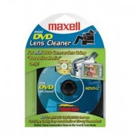 Нов почистващ диск DVD-R 8см за видеокамери, mini DVD Lens cleaner MAXELL, снимка 1 - Чанти, стативи, аксесоари - 31361316