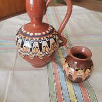 керамични сувенири - стомничка и вазичка, снимка 1 - Декорация за дома - 42790206