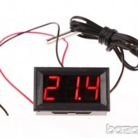 ЛЕД LЕD Термометър за вграждане -50 ~ + 110 ° C, МОДЕЛ 2, снимка 1 - Друга електроника - 32190856