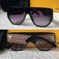 Fendi 2022 дамски слънчеви очила маска с лого, снимка 1 - Слънчеви и диоптрични очила - 38151847