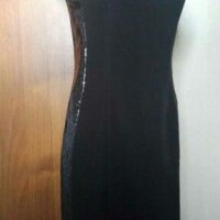 Изискана черна вталена рокля с пайети 🍀 Промоция -10%🍀❤M,M/L❤🍀арт.4362, снимка 2 - Рокли - 37190512