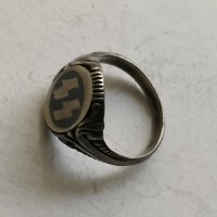 Сребърен пръстен с ниело, снимка 9 - Пръстени - 30068427