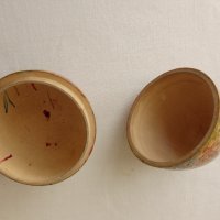 19 век дървено руско яйце ръчно рисувано, снимка 5 - Колекции - 42447513