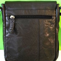 STRELLSON - Мъжкa чантa за през рамо - естествена кожа, снимка 2 - Чанти - 42115160
