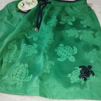 Vilebrequin тъмно зелени с воден ефект  нови мъжки бански панталонки шорти 2023 , снимка 2 - Бански - 40453613