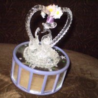 Сватбена музикална кутия  Влюбени гълъби, снимка 4 - Други - 40634518
