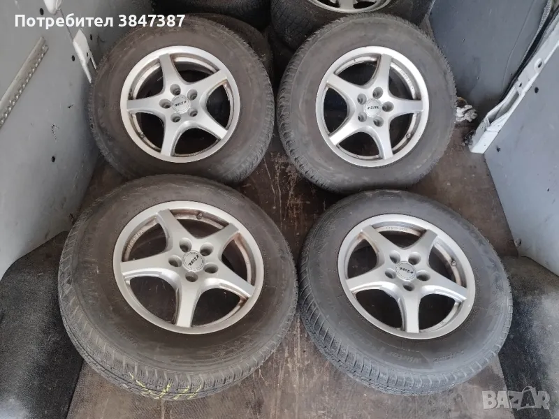 16 цола 5х114,3 джанти с гуми, снимка 1