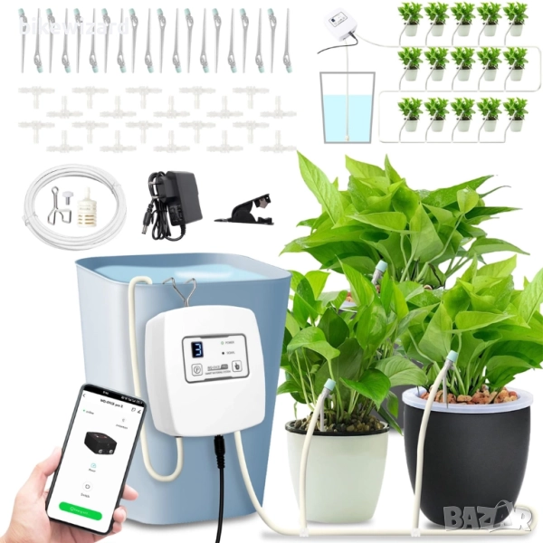 WIFI автоматична система за капково напояване НОВА, снимка 1