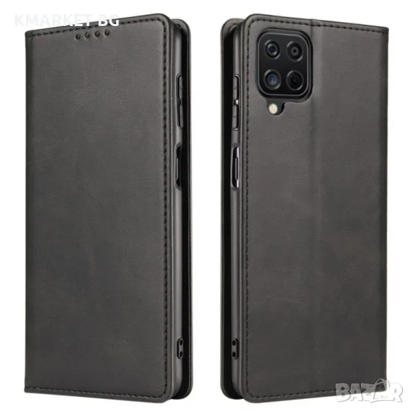 Samsung Galaxy A12 Wallet Калъф и Протектор, снимка 1