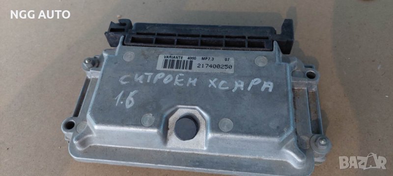 Компютър двигател за Citroen Xsara Break 1.6 i, 88 к.с., Bosch 0 261 206 214, снимка 1