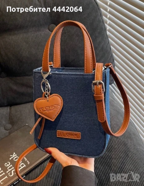 Страхотна малка дънкена чантичка, снимка 1