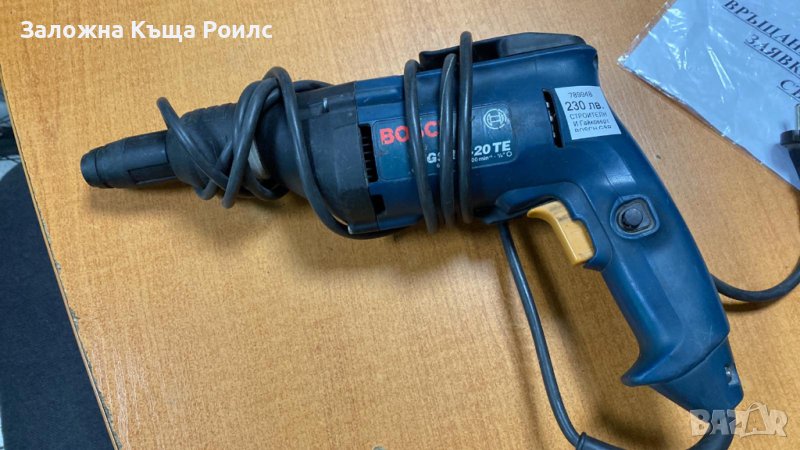 ГАЙКОВЕРТ BOSCH GSR 6-20 TE, снимка 1