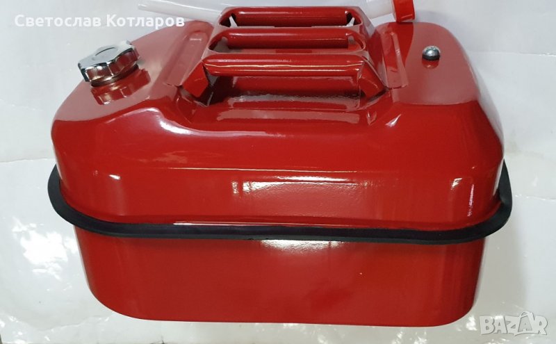 туба резервоар метален хоризонтален, снимка 1