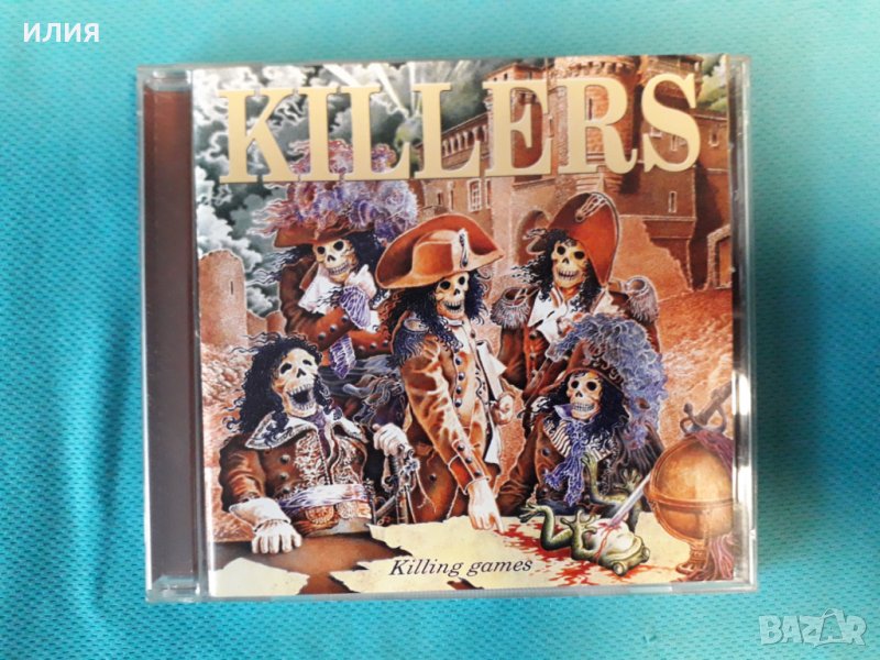 Killers – 2001 - Killing Games (Speed Metal,Heavy Metal), снимка 1