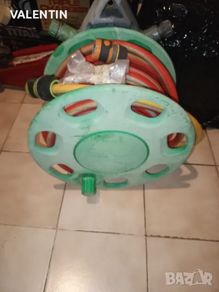 Градинска макара с маркуч , снимка 1