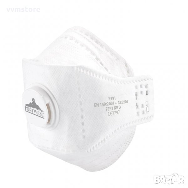 Сгъваемa маска с клапа Portwest и ниво на защита FFP3, снимка 1