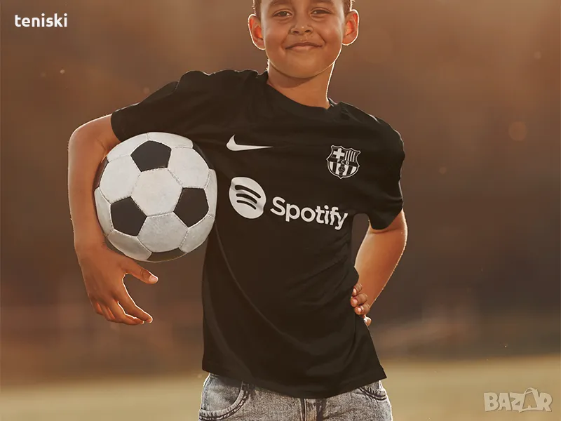 Футболни тениски Barcelona Барселона Мъжки и детски, снимка 1
