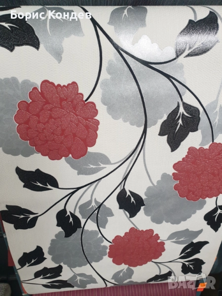 Тапет винилов дизайнерски върху флиз основа, снимка 1