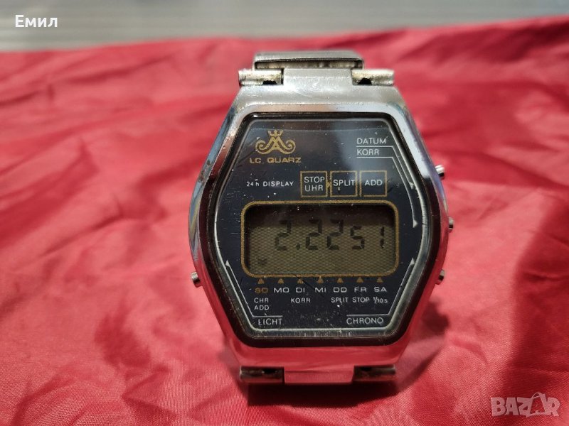 Колекционерски електронен часовник MEISTER ANKER LC QUARZ, снимка 1