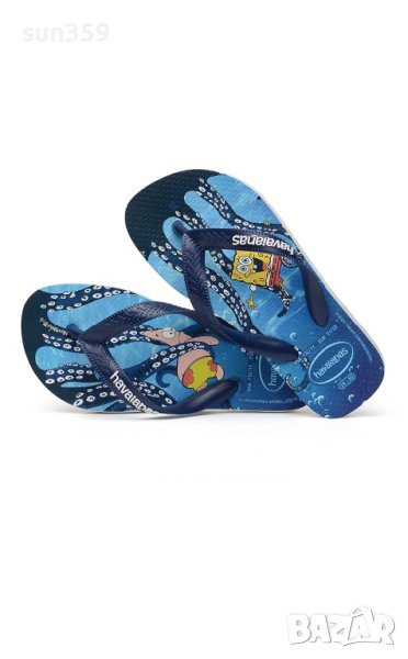 Джапанки Havaianas Sponge Bob, снимка 1