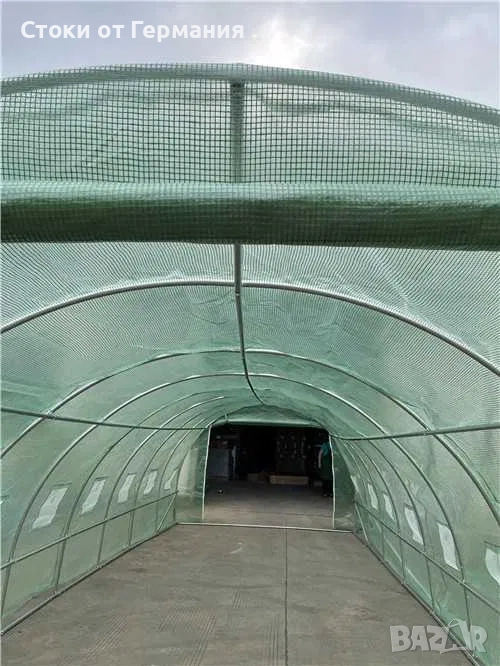 Сглобяема оранжерия - парник с 2 врати и UV защита 180-ГРАМА НА КВ. М., снимка 1