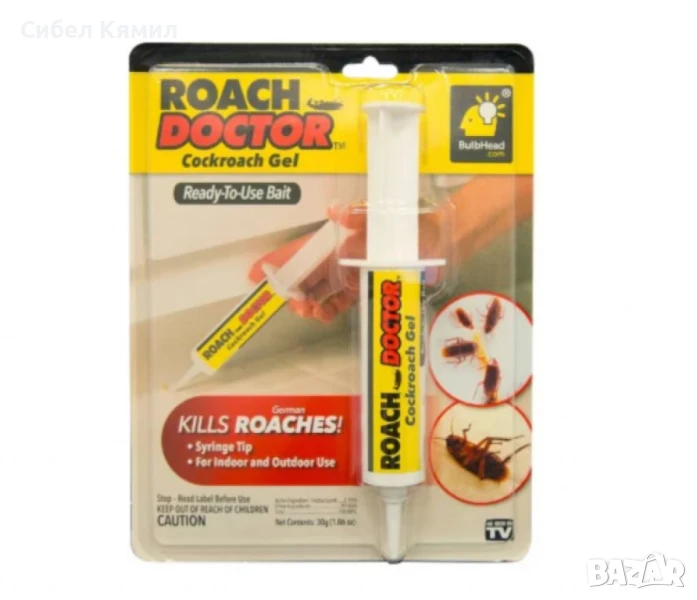 Инсектицид против хлебарки, Roach Doctor, снимка 1
