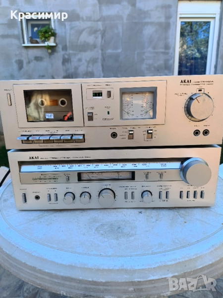 Усилвател и дек "AKAI", снимка 1