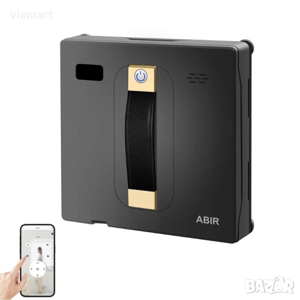 Робот за почистване на прозорци ABIR WD8, подходящ и за безрамкови прозорци, снимка 1