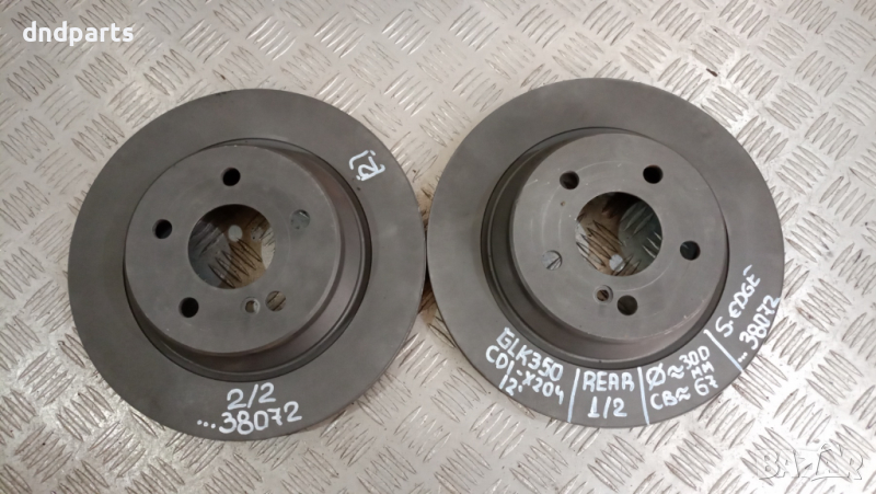 Задни дискове Mercedes GLK350 CDI X204 2012г.	, снимка 1