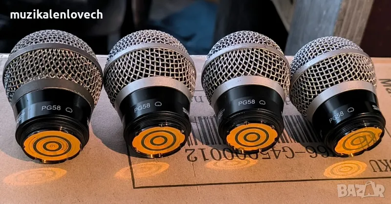 Shure RPW110

Wireless PG58 Cartridge

микрофонни сменяеми капсули, снимка 1