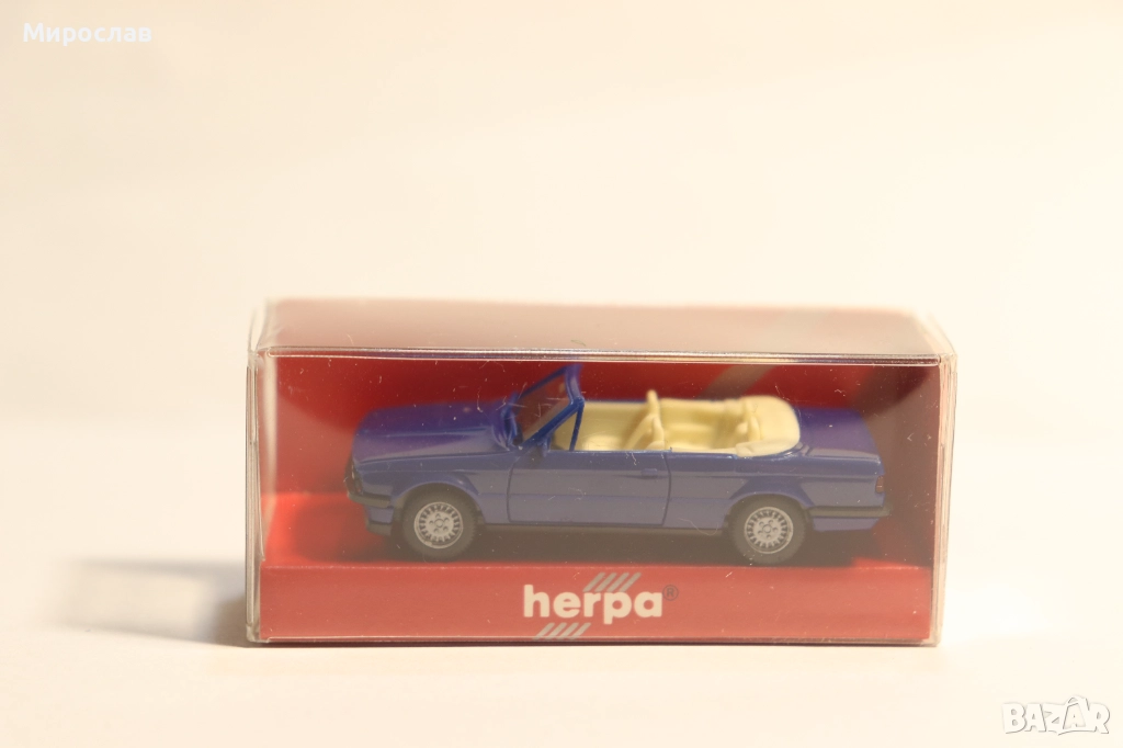 HERPA H0 1/87 BMW 3 МОДЕЛ КОЛИЧКА ИГРАЧКА, снимка 1