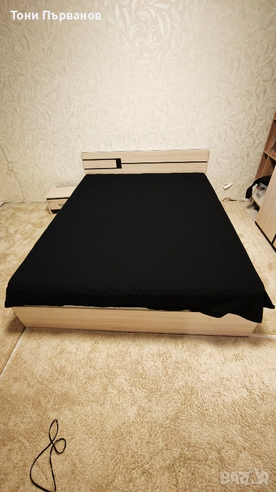 легло с матрак 160х200, снимка 1