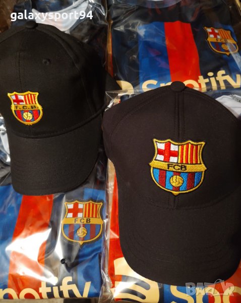 Шапка  Барселона с Козирка 15лв НОВО Футболна, снимка 1