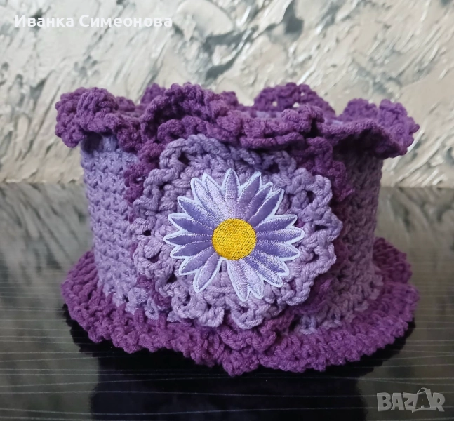 Плетена кошничка, снимка 1