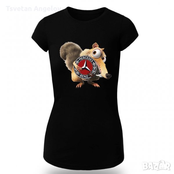 Разпродажба! Дамска тениска MERCEDES SCRAT, снимка 1