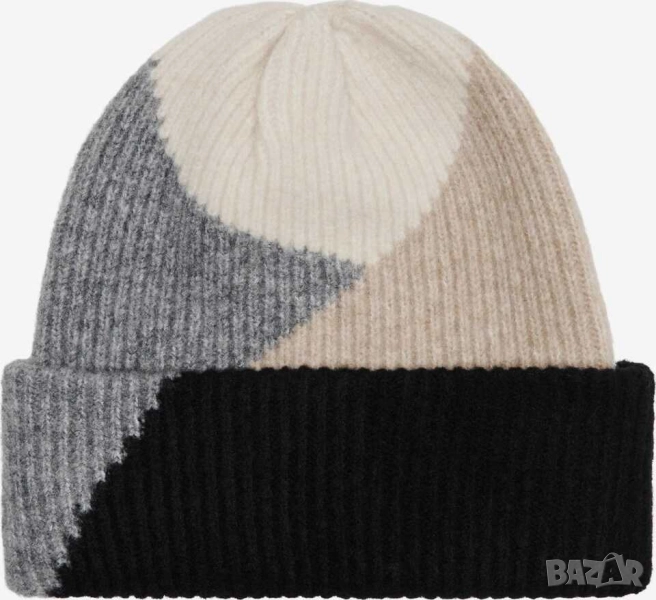Зимна шапка Only Elly, Унисекс, 10% вълна, Многоцветна, 55-60, снимка 1