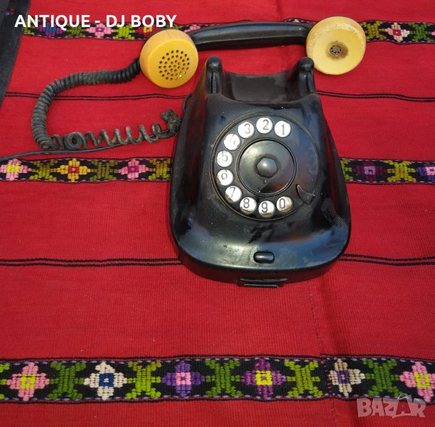 Стар бакелитен телефон , снимка 1