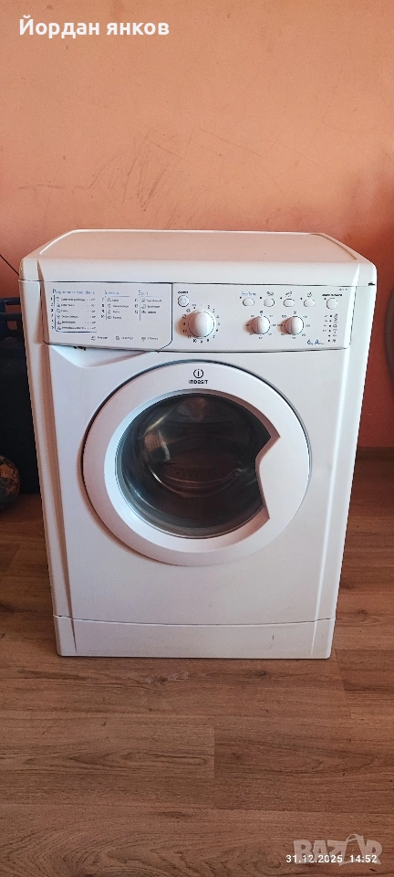 пералня Indesit IWC 6125 – 6кг, 1200 оборота, снимка 1