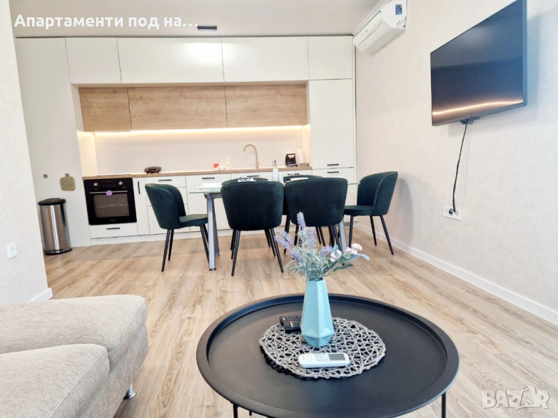 ТРИСТАЕН обзаведен апартамент в к-с Папая, Варна, включена такса поддръжка, интернет +ТВ , снимка 1
