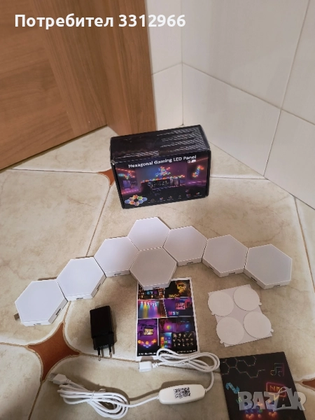 Чисто нови лед панели с дистанционно, снимка 1