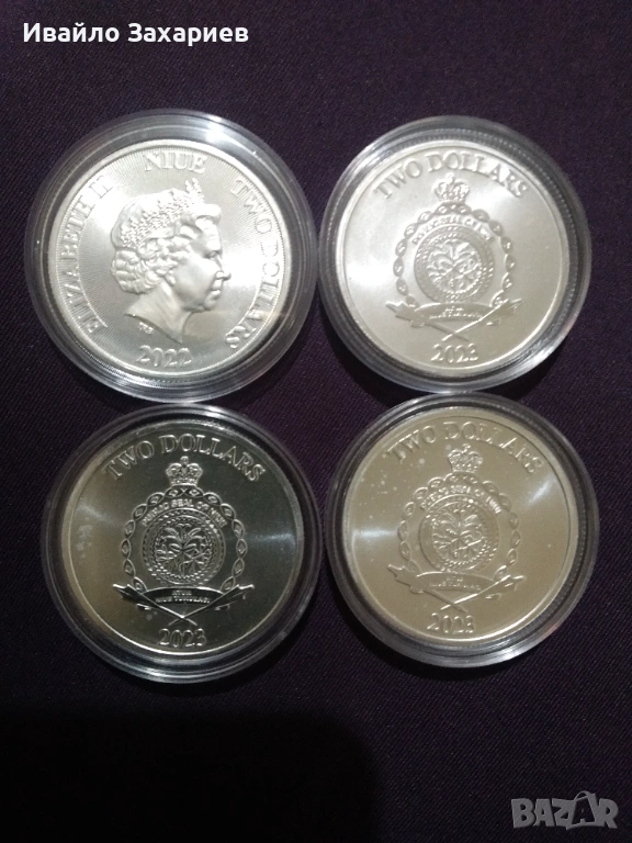 Сребърни инвестиционни монети, снимка 1