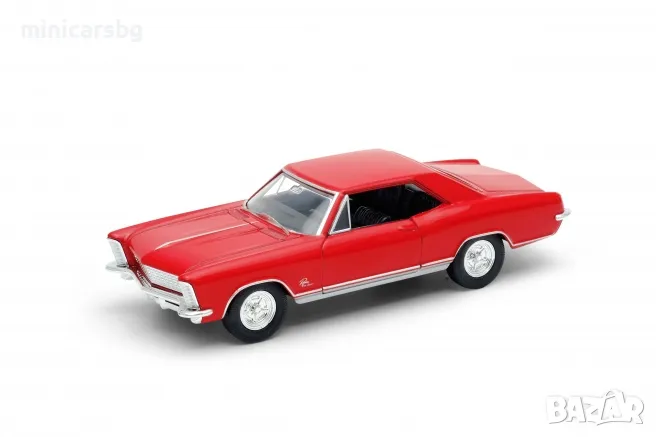 Метални коли 1965 Buick Riviera Gran Sport 1:34 метален модел (Diecast)1:34, снимка 1