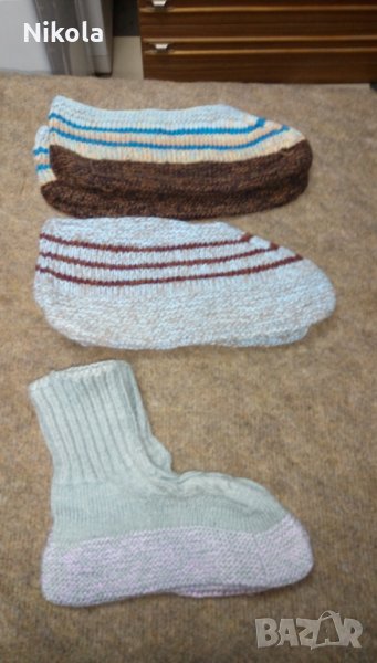 Плетени Терлици и чорапи, снимка 1