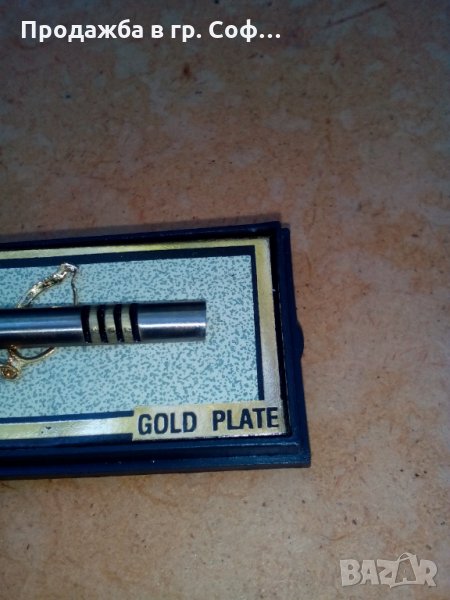 Игла за вратовръзка позлатена, снимка 1