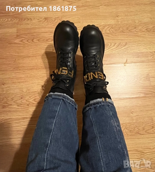 Страхотни дамски боти FENDI, снимка 1