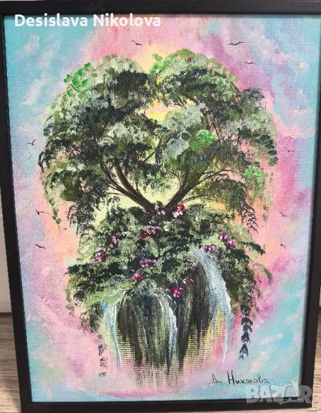 Картина, акрилни бои , снимка 1