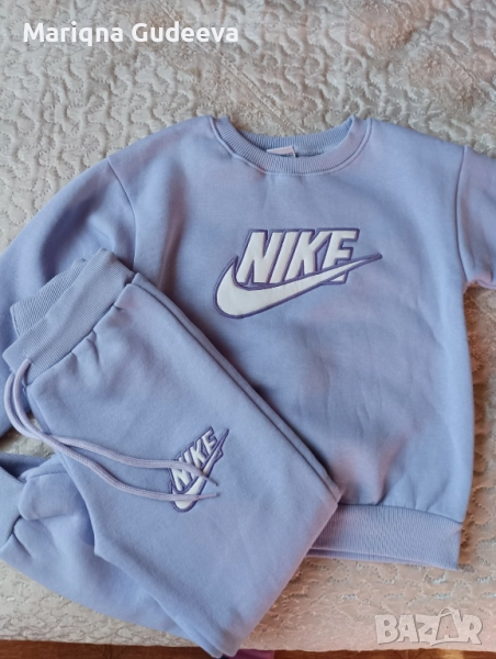 Детски ватиран комплект  в лилаво , снимка 1