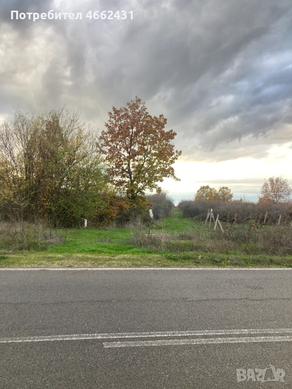  Парцел 2320 м2 - отличен за лозе/градина/пчелин, до път Дебър–Брягово, снимка 1